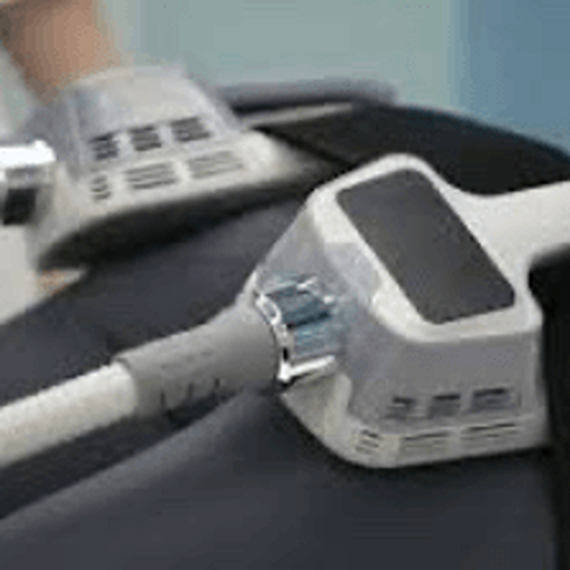 Body Treatment of EMSculpting PRO IV at beauty artist studio